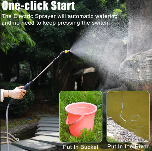 Irrigation Tool Watering Can With Spray Gun