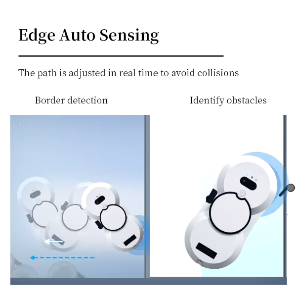 Water spray window cleaning robot