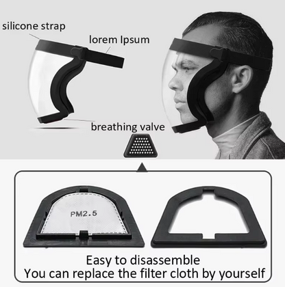 ANTI-DUST & FOG-FREE MASK