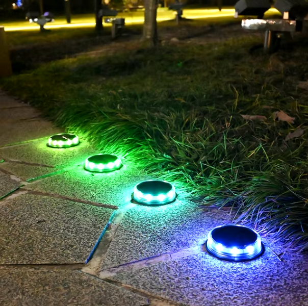 4PCS Super Bright LED Solar Pathway